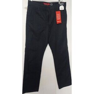 Wrangler ATG All Terrain Gear Men's Black Canvas Stretch Carpenter Pants 36 NWT